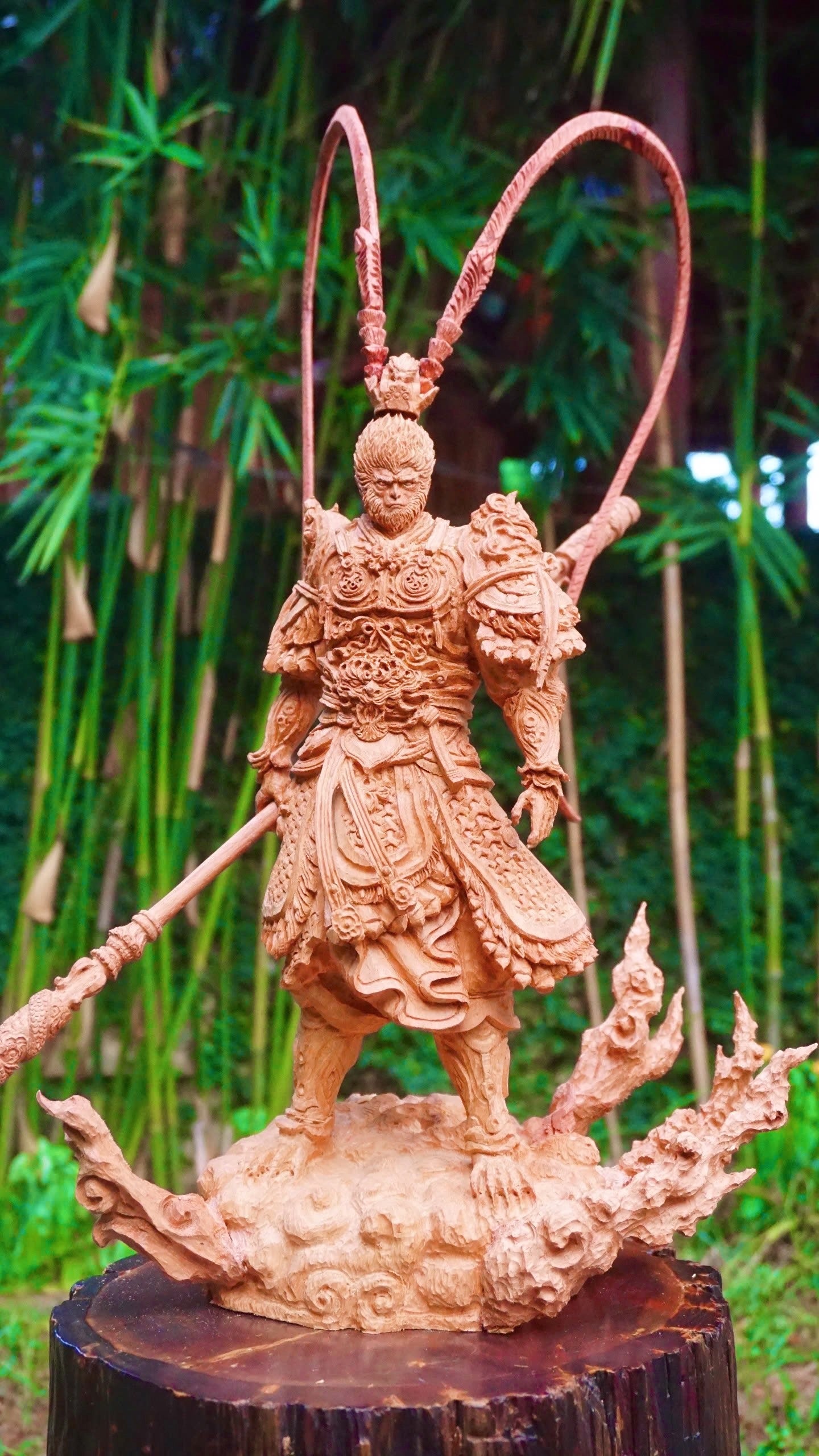 Black-myth-Wukong-figure-wooden-statue-art