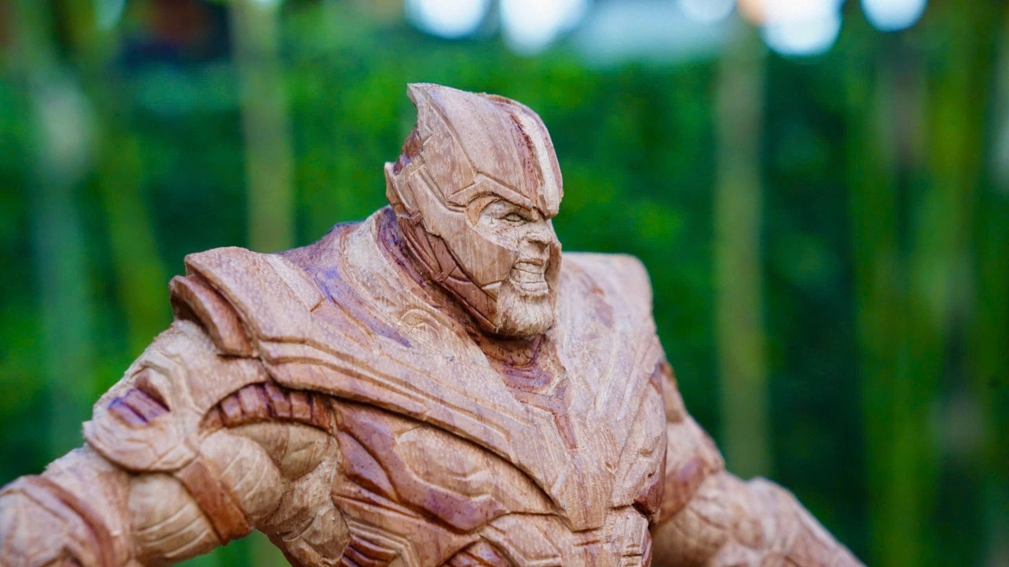 Thanos (Only) - Figure Wood Carving - Avengers Endgame - Woodart Vietnam