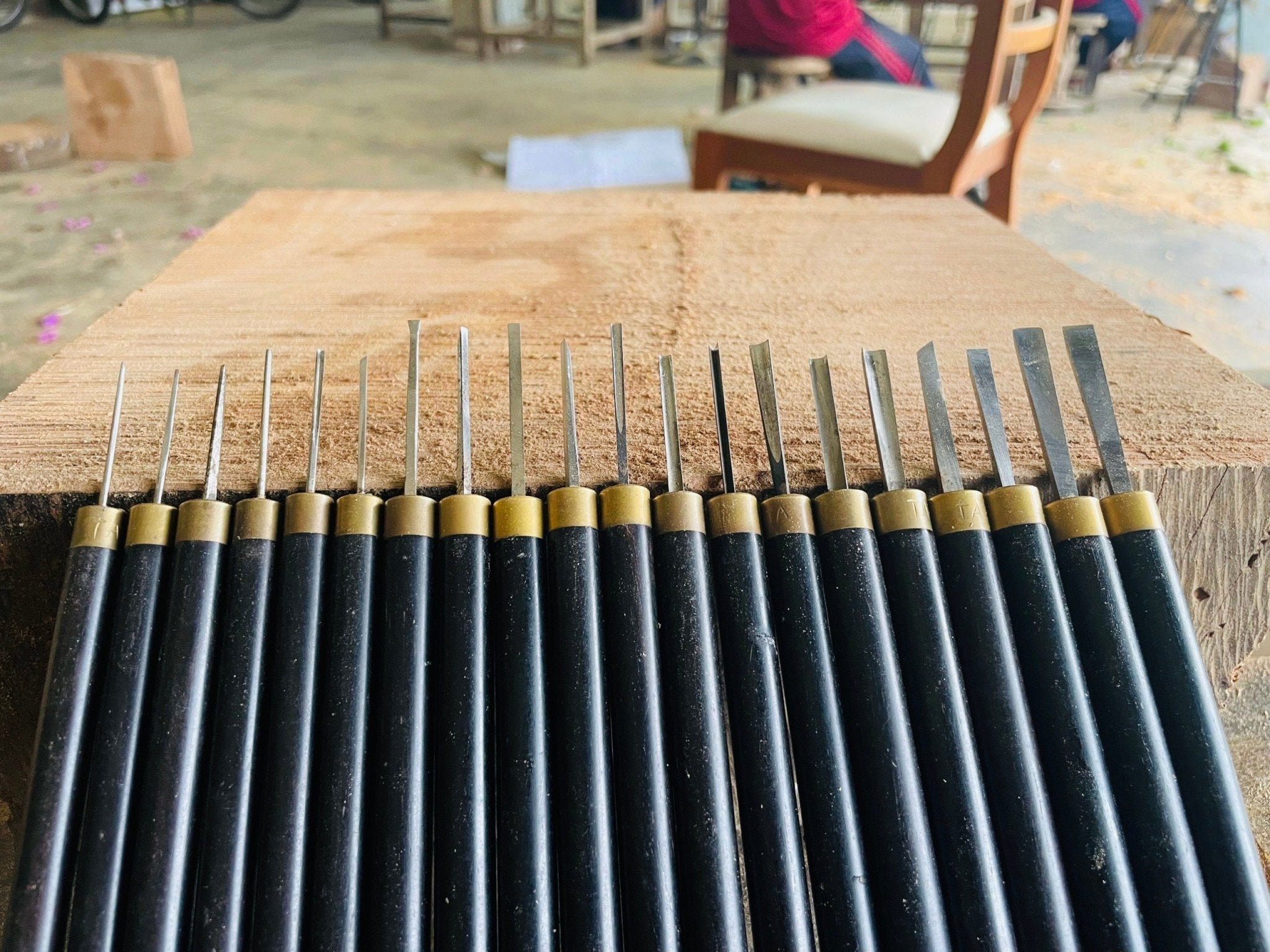 Wood Carving Chisel Set for Advanced Carver - Woodart Vietnam