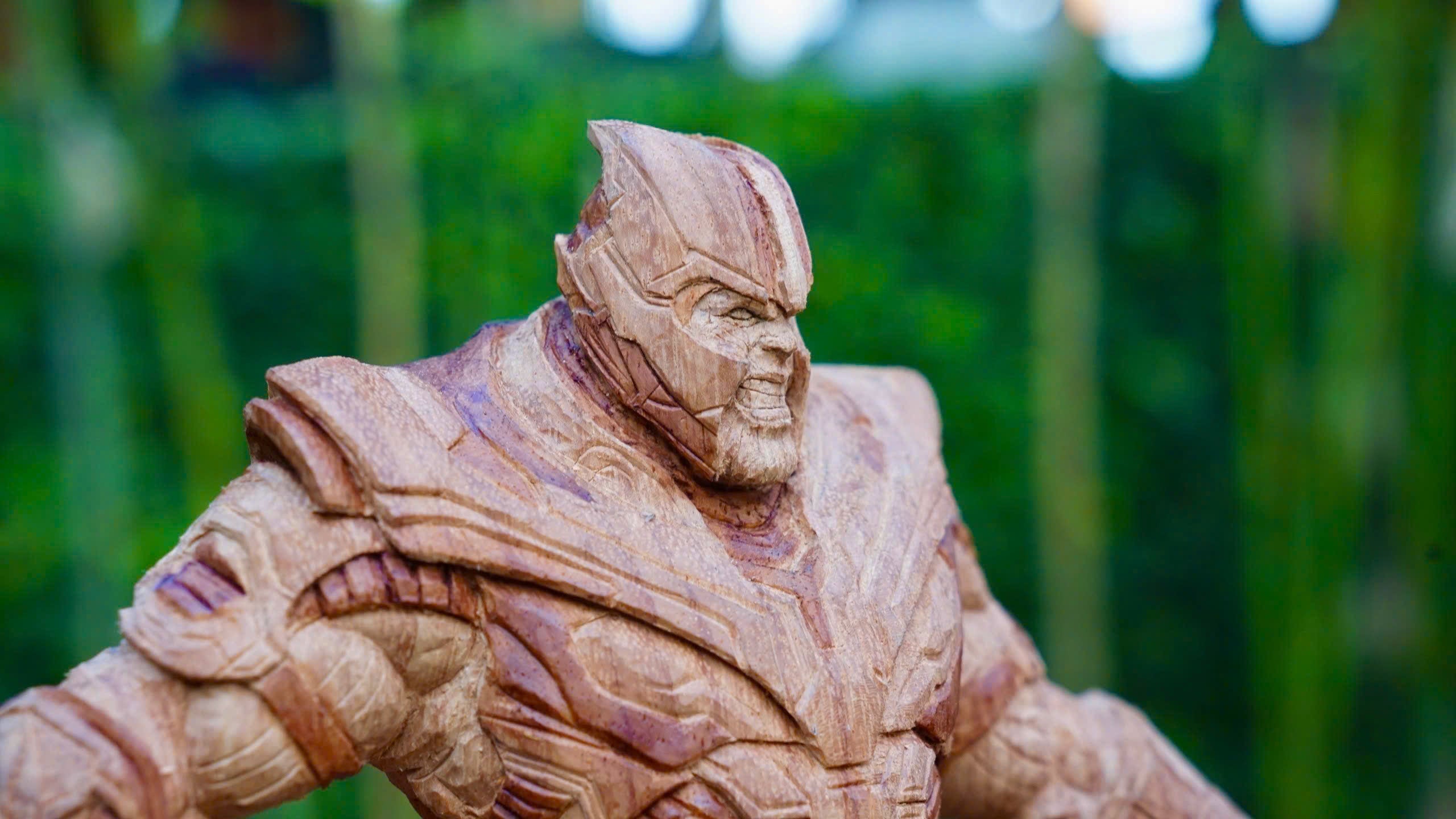 Thanos (Only) - Figure Wood Carving - Avengers Endgame