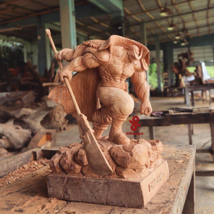 Whitebeard One Piece - Wood Carving [Limited] - Woodart Vietnam 