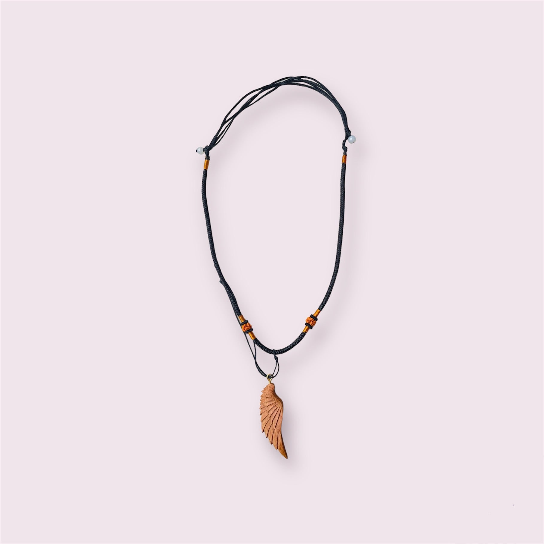 Angel Wings - Wooden Pendant Necklace - Woodart Vietnam
