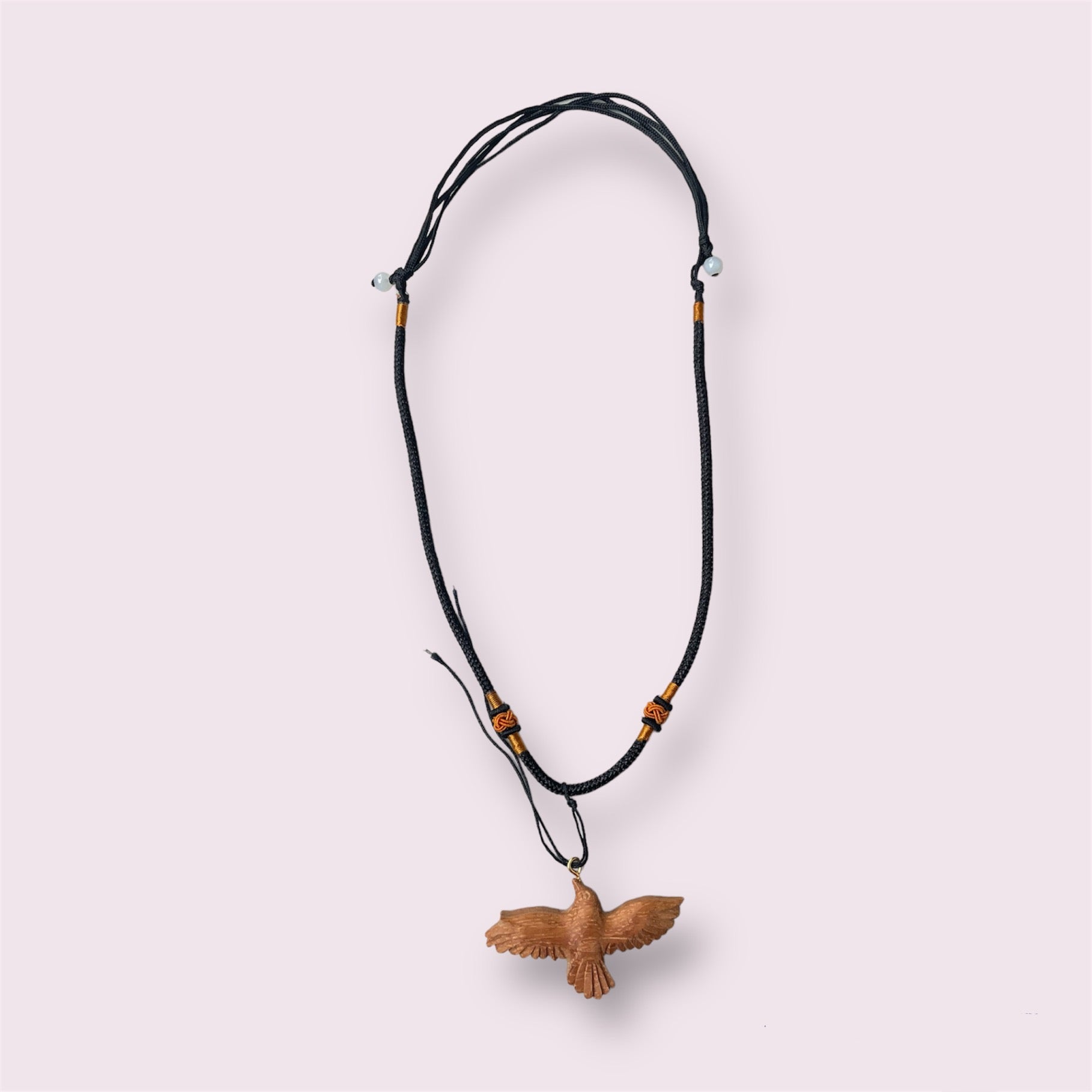 Bird - Wooden Pendant Necklace - Woodart Vietnam