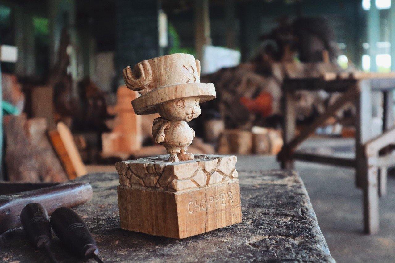 Tony Tony Chopper - Figure Wood Carving - Woodart Vietnam 