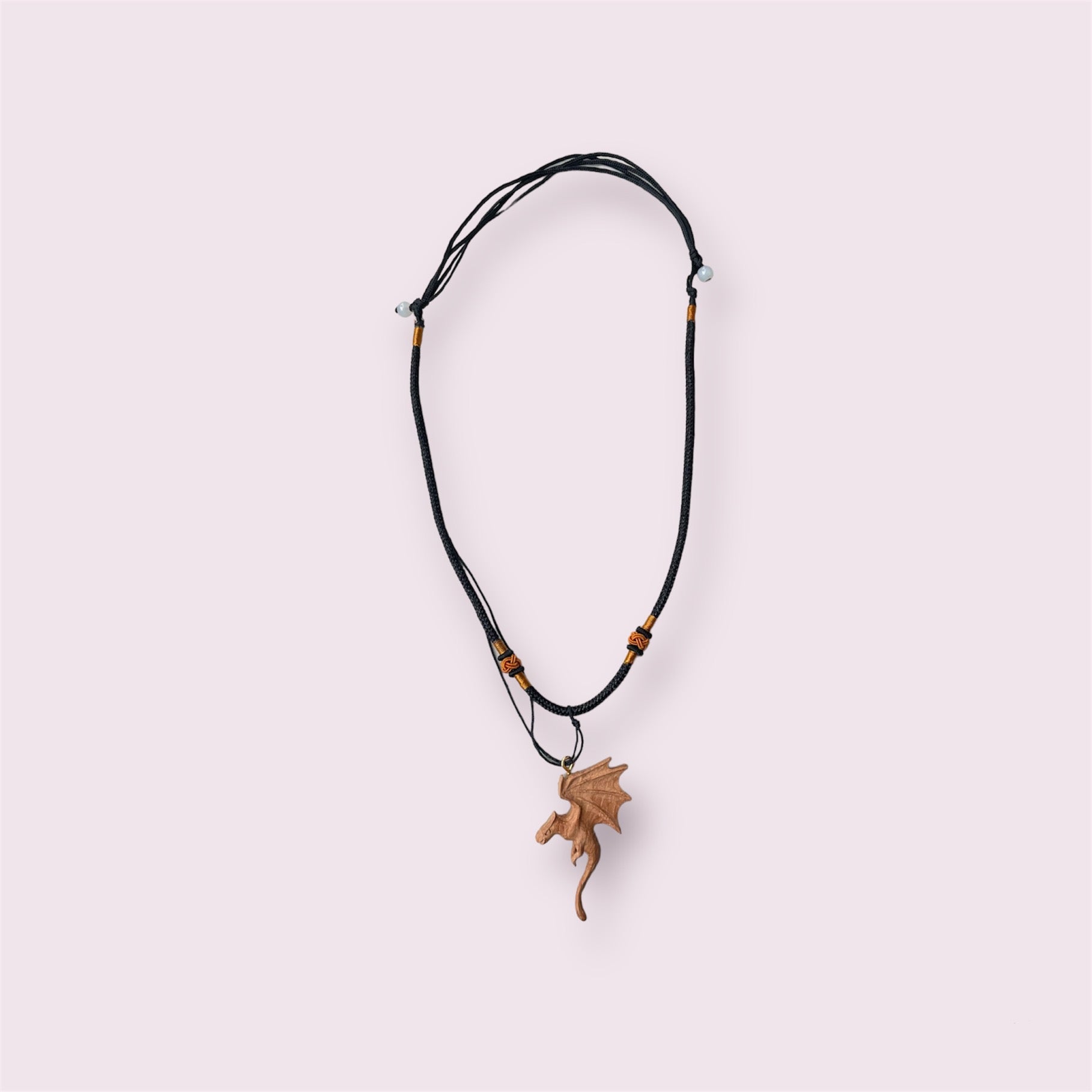 Dragon - Wooden Pendant Neklace - Woodart Vietnam