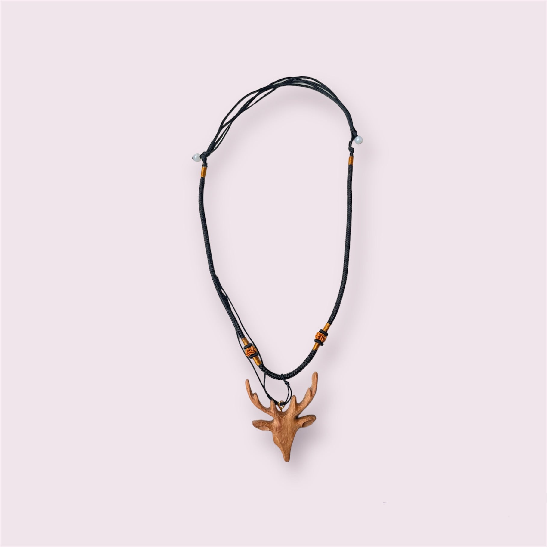 Deer - Wooden Pendant necklace - Woodart Vietnam 