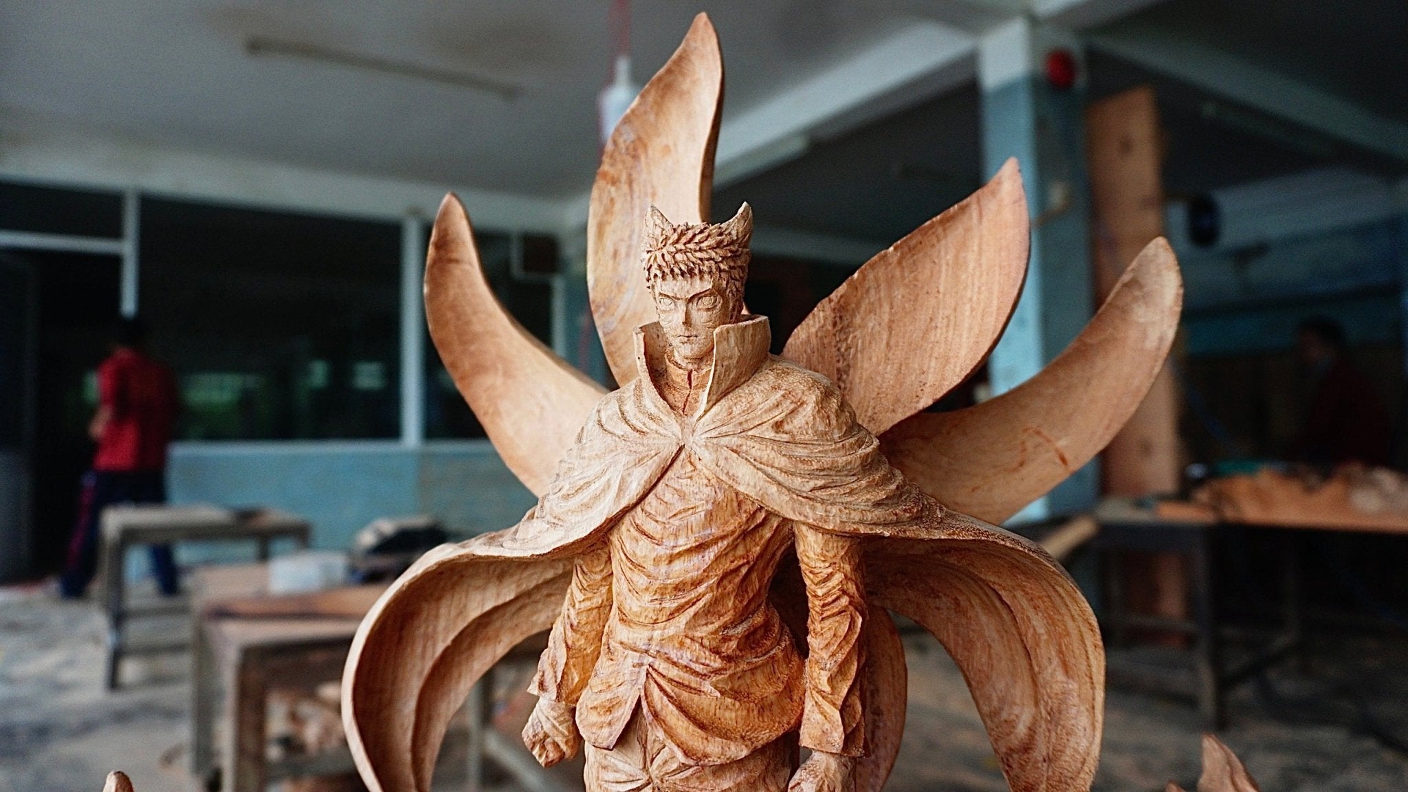 Naruto Baryon Mode Figure Wood Carving [ Limited ] - Woodart Vietnam