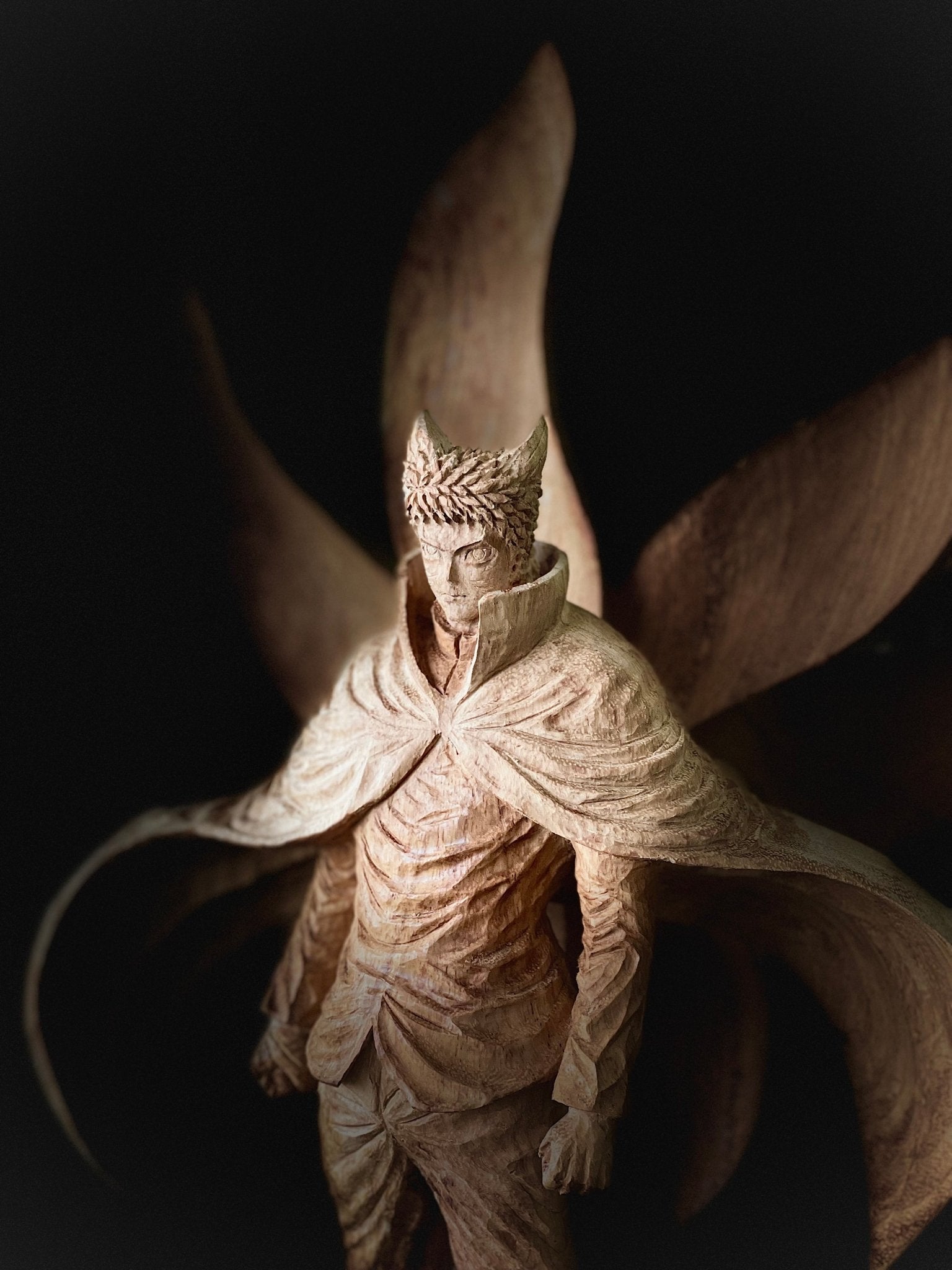 Naruto Baryon Mode Figure Wood Carving [ Limited ] - Woodart Vietnam