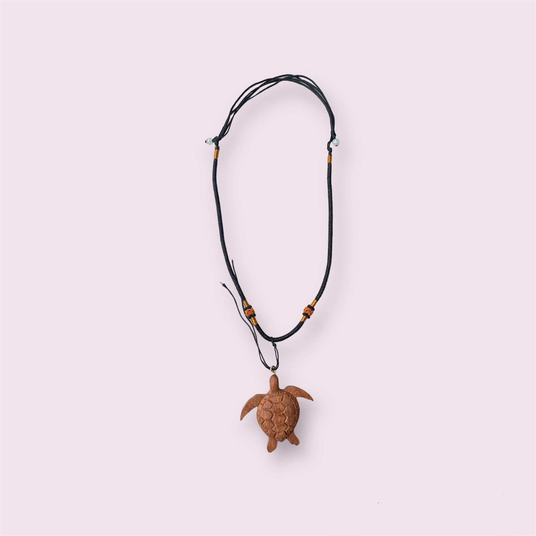 Turtle - Wooden Pendant Necklace - Woodart Vietnam