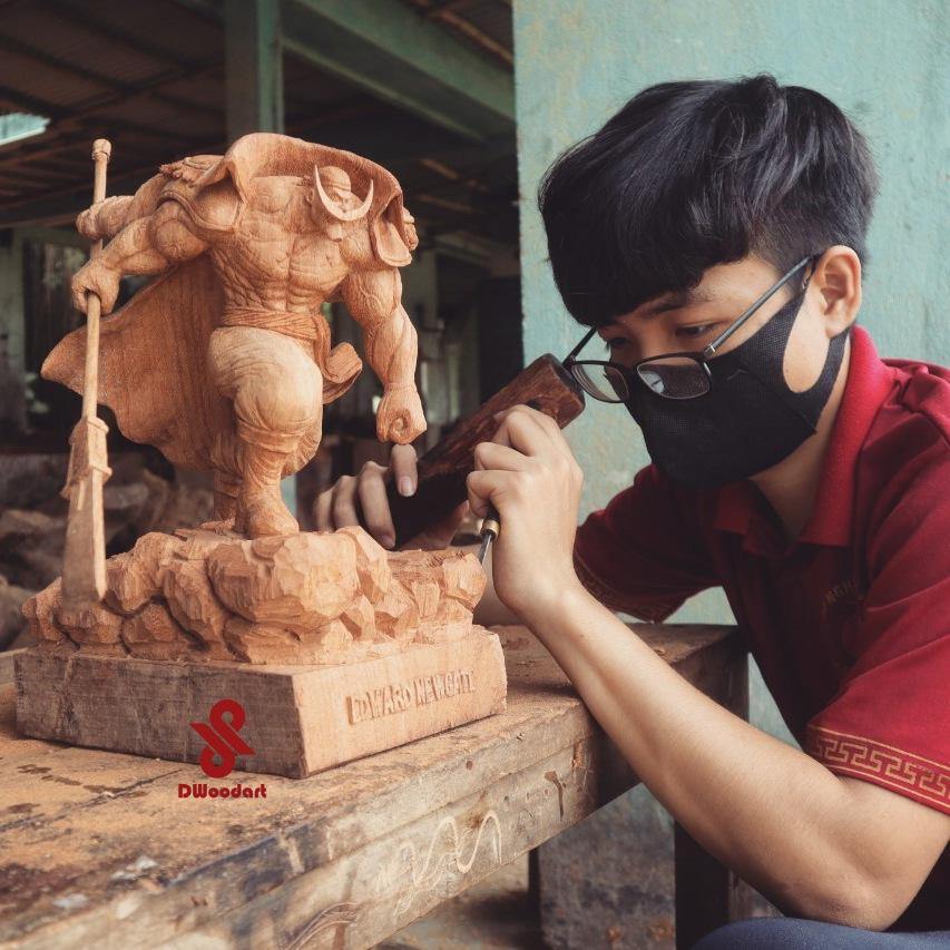 Whitebeard One Piece - Wood Carving [Limited] - Woodart Vietnam